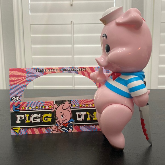 ‘OG Piggums' by Frank Kozik x Blackbook Rare Toy Figure - Picture 3 of 11